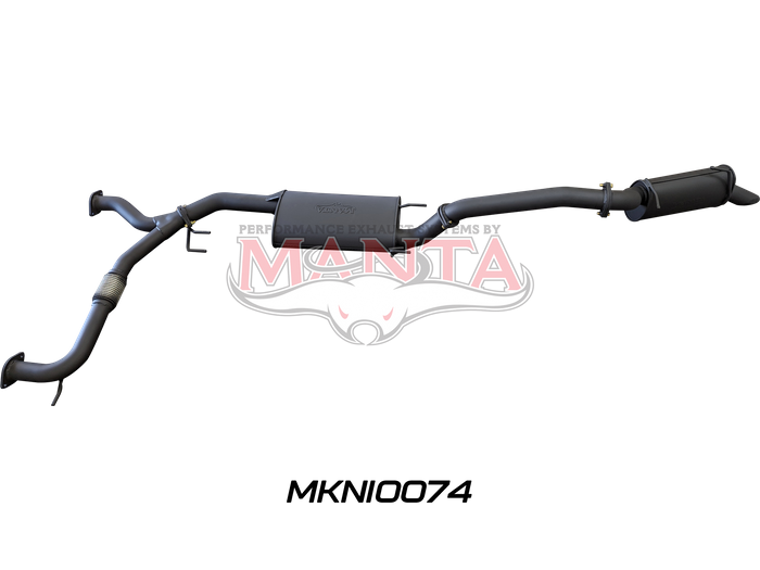 Nissan Patrol Y62 V8 5.6L Wagon 3in Catback With Muffler