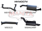 Nissan Patrol Y62 V8 5.6L Wagon 3in Catback With Muffler