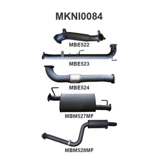 Nissan Pathfinder R51 2.5L Auto THAI DPF & Cat Replacement