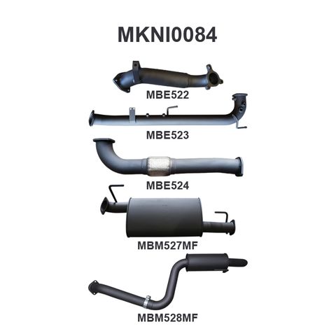 Nissan Pathfinder R51 2.5L Auto THAI DPF & Cat Replacement