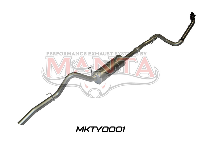 Toyota Hilux KZN165R 3.0L TD 3 With Muffler