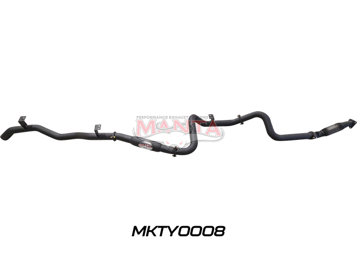 Toyota Landcruiser VDJ79 V8 S/Cab Ute 3in NO Cat With Hotdog