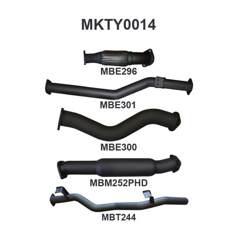 Toyota Landcruiser VDJ79 V8 D/Cab Ute 3in NO Cat With Hotdog