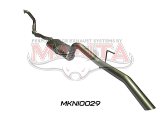 Nissan Navara D40 3.0L 550 V6 With Cat R Tailpipe