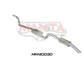 Nissan Navara D40 3.0L 550 V6 With Cat R Muffler