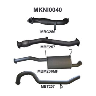 Nissan Patrol GU ZD30 Wagon With Cat & Muffler
