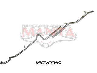 Toyota HZJ75, 78 Landcruiser 2.5in off Manifold