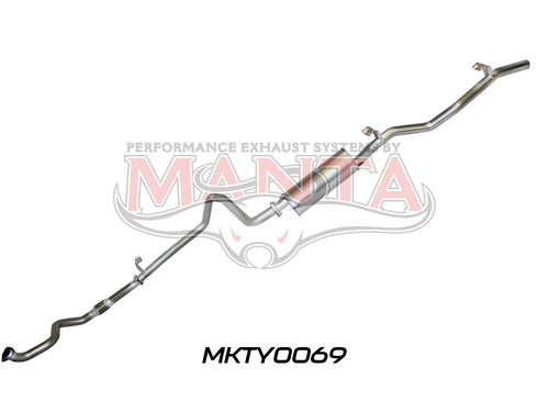 Toyota HZJ75, 78 Landcruiser 2.5in off Manifold