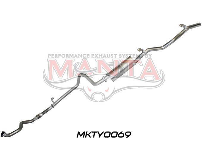 Toyota HZJ75, 78 Landcruiser 2.5in off Manifold