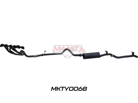 Toyota HZJ75, 78 LandCruiser Extractors & 2.5in