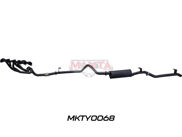 Toyota HZJ75, 78 LandCruiser Extractors & 2.5in