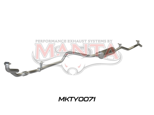 Toyota Landcruiser HZJ79 2.5in off Manifold