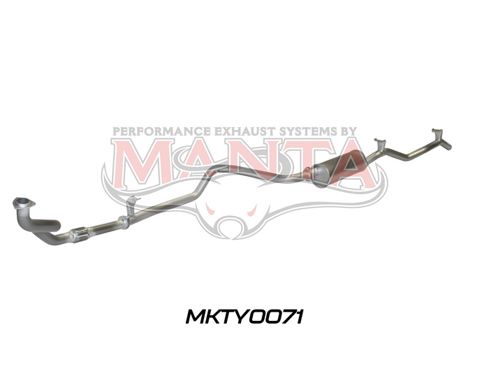 Toyota Landcruiser HZJ79 2.5in off Manifold