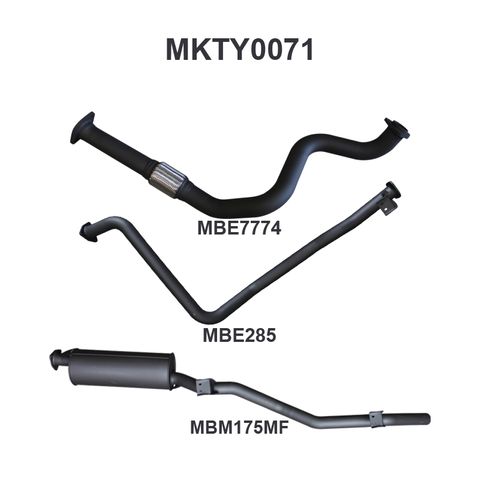 Toyota Landcruiser HZJ79 2.5in off Manifold