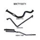 Toyota Landcruiser HZJ79 2.5in off Manifold