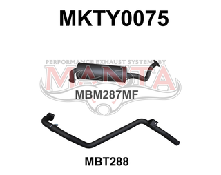 Toyota HZJ80 Landcruiser 2.5in off Extractors