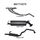 Toyota Landcruiser HZJ105 4.2L Extractors & 2.5in Muffler/Muffler