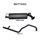 HZJ, FZJ105 2.5in off Extractors Muffler/Tailpipe