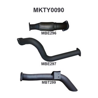 Toyota Landcruiser VDJ79 V8 S/Cab Ute 3in Without Cat Side Exit