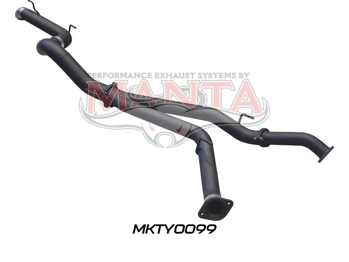 Toyota Landcruiser VDJ200 3in DPF Back W/4in Tailpipe