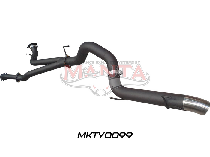 Toyota Landcruiser VDJ200 3in DPF Back W/4in Tailpipe