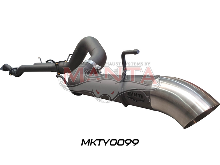 Toyota Landcruiser VDJ200 3in DPF Back W/4in Tailpipe
