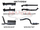 Toyota Landcruiser VDJ200 DPF 2.5in NO Cat Muffler Centre & Rear, Dump Tip
