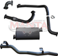 Toyota Landcruiser HDJ78 4.2L Troop Carrier 3in Turbo Back With Muffler