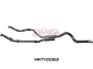 Toyota Landcruiser VDJ200 3in Dual With Cat & Muffler, 4in Exit