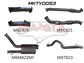 Toyota Landcruiser VDJ200 3in Dual With Cat & Muffler, 4in Exit