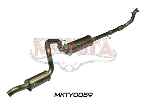 Toyota KDJ120, 150 Prado 3.0L D4D 3in With Cat