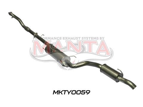 Toyota KDJ120, 150 Prado 3.0L D4D 3in With Cat