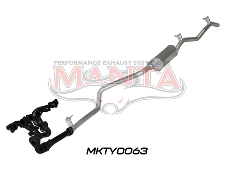Toyota FZJ75 Landcruiser Extractors & 2.5in