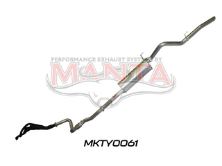 Toyota Hilux LN147 LN167 LN172 5L 3.0L Diesel Extractors & 2.5in Exhaust System