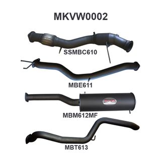 Volkswagen Amarok 2.0L 3in EARLY Model Tailpipe Exit