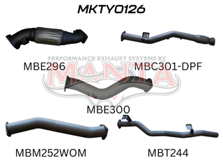 Toyota Landcruiser VDJ79 V8 Ute 3in With Cat & WOM DPF