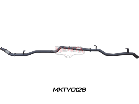 Toyota Landcruiser VDJ79 V8 Ute 3in NO Cat, With Hotdog DPF