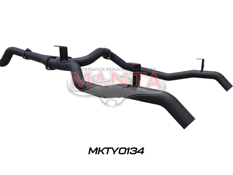 Toyota Landcruiser VDJ79 V8 Ute Dual 3in DPF Back