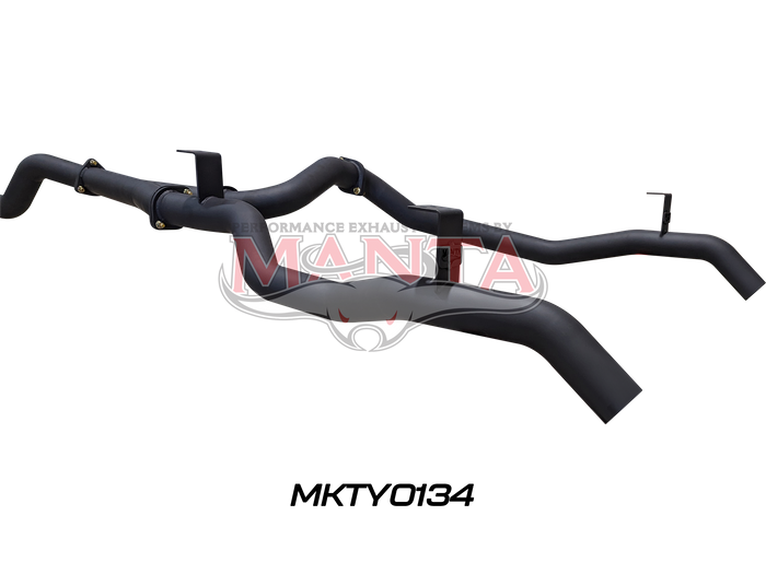 Toyota Landcruiser VDJ79 V8 Ute Dual 3in DPF Back