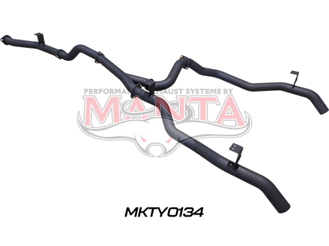 Toyota Landcruiser VDJ79 V8 Ute Dual 3in DPF Back