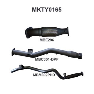 Toyota Landcruiser VDJ76 V8 Wagon 3in With Cat, Hotdog DPF