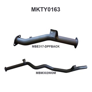 Toyota Landcruiser VDJ76 V8 Wagon 3in DPF Back