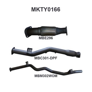 Toyota Landcruiser VDJ76 V8 Wagon 3in With Cat, WOM DPF