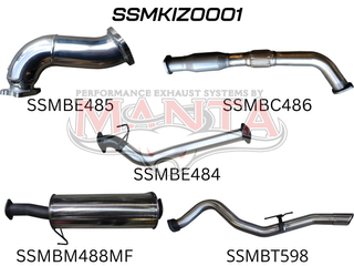 Isuzu DMAX 3.0L 08 - 10 LWB With Cat