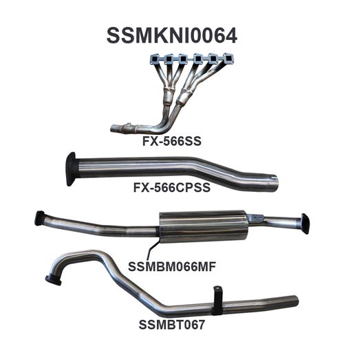 Nissan Patrol GQ 4.2L Extractors & 2.5in System