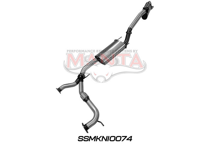 Nissan Patrol Y62 V8 5.6L Wagon 3in Catback With Muffler