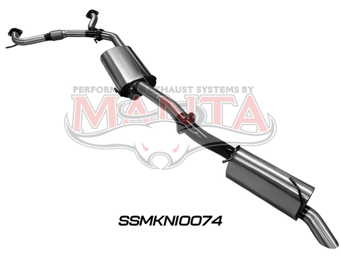 Nissan Patrol Y62 V8 5.6L Wagon 3in Catback With Muffler