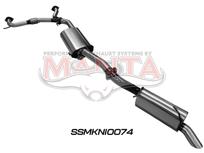 Nissan Patrol Y62 V8 5.6L Wagon 3in Catback With Muffler