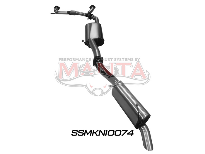 Nissan Patrol Y62 V8 5.6L Wagon 3in Catback With Muffler