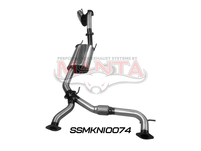 Nissan Patrol Y62 V8 5.6L Wagon 3in Catback With Muffler